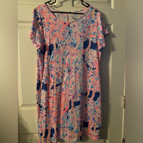 lilly pulitzer head in the sand marlowe dress size xl - Picture 2 of 4